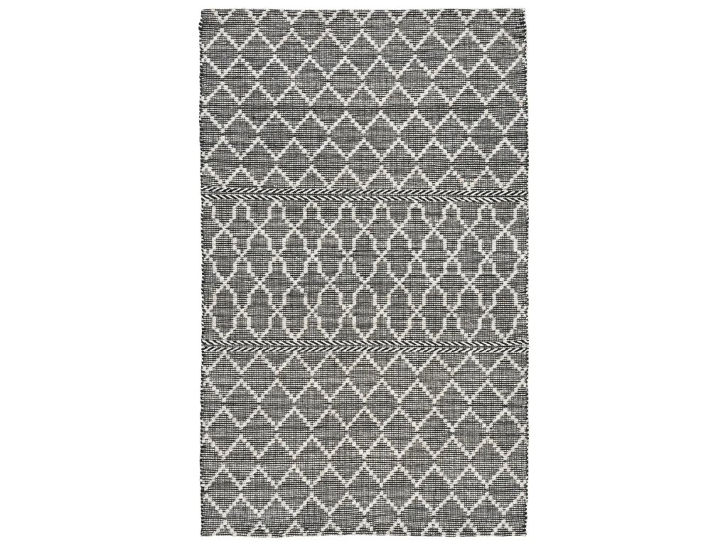Indoor/Outdoor Sonora Rug - Black/Ivory - main image