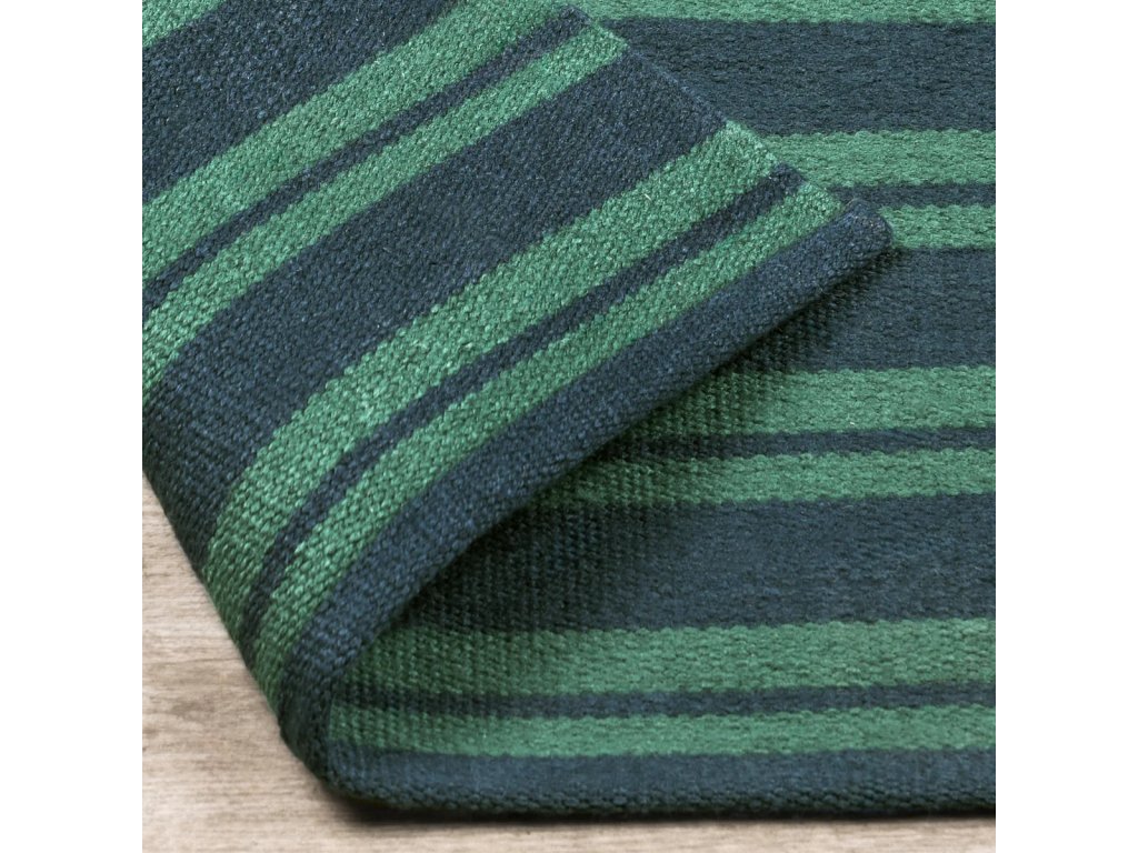 Performance Palma Stripe Rug - Deep Blue/Green - image 3