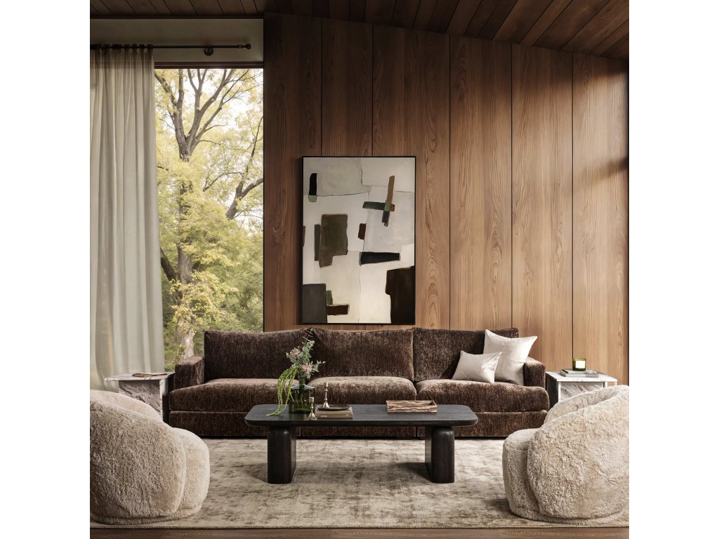 Ludwig 3pc Sofa - Mossed Brown - image 5