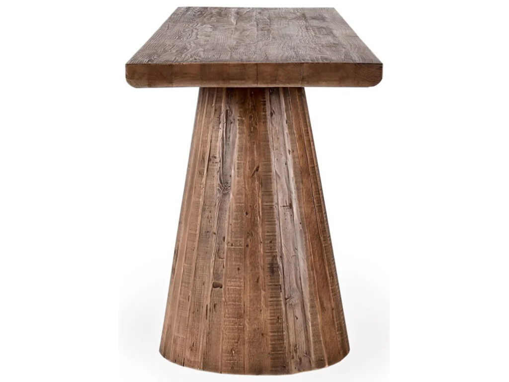 Nolan Solid Wood Rectangle Counter Table - Brown - image 2