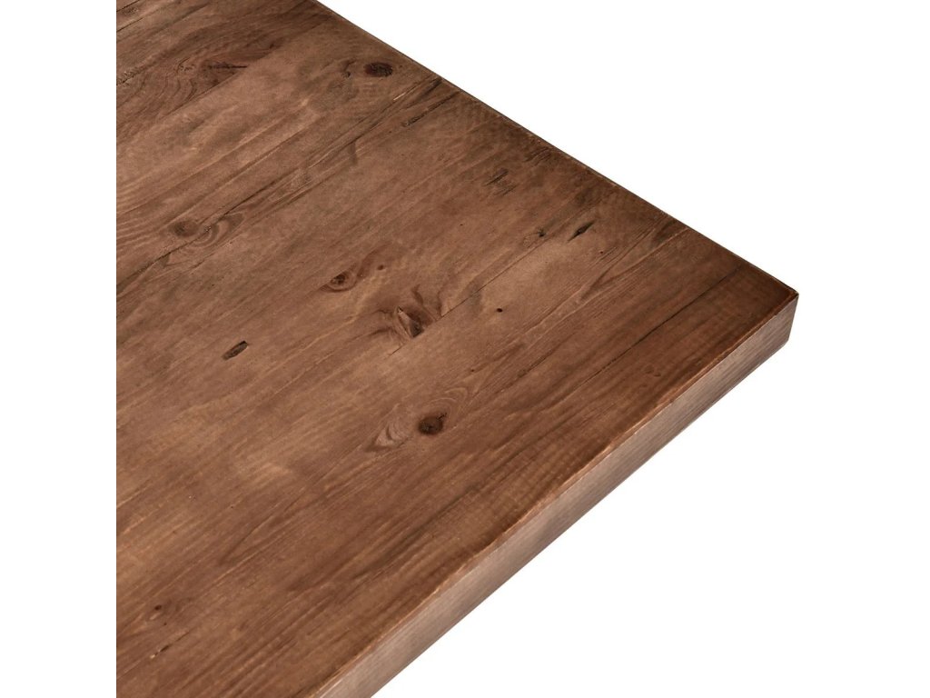 Nolan Solid Wood Rectangle Counter Table - Brown - image 3