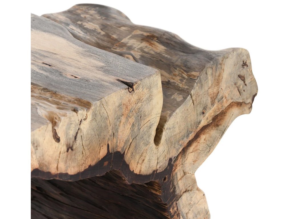 Odette Solid Wood Rectangle Console Table - Natural - image 3