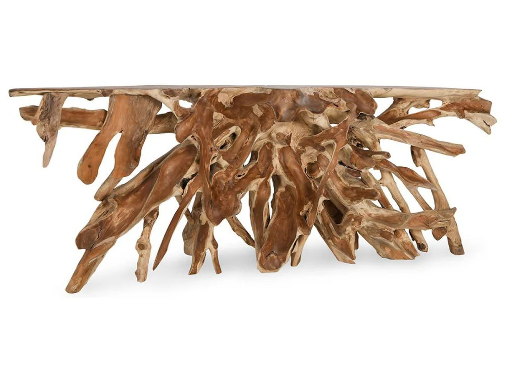 Shia Teak Root Console Table - Natural - main image