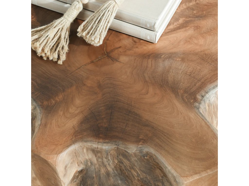 Cypress Teak Root End Table - image 3