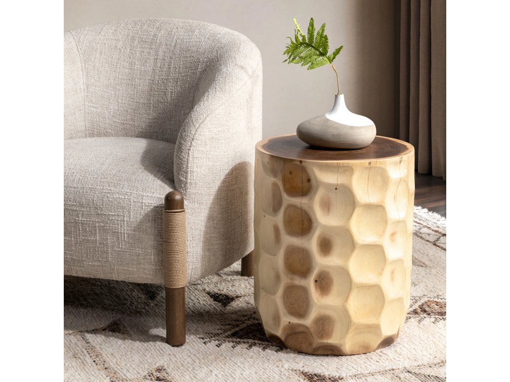 Keila Accent Table - Natural - image 4