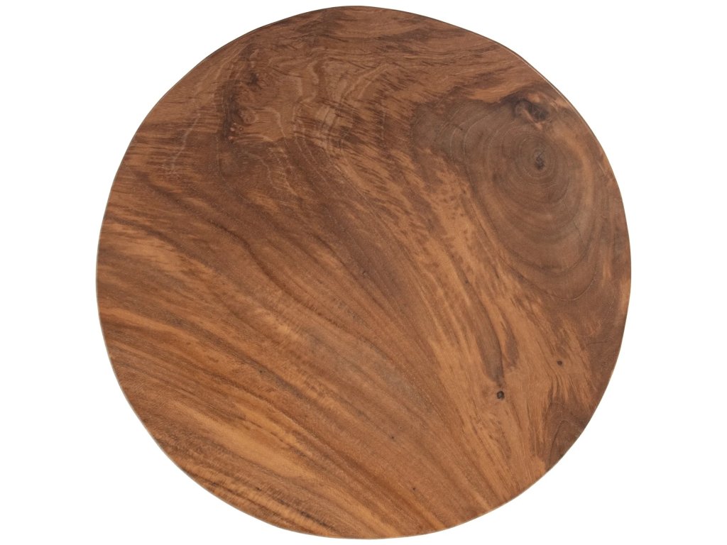 Rhea Round Accent Table - Natural - image 4