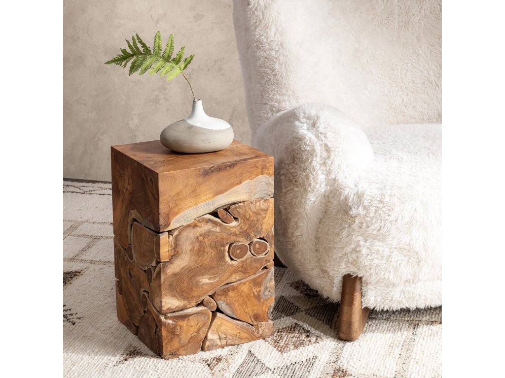 Rhea Accent Table - Natural - image 4