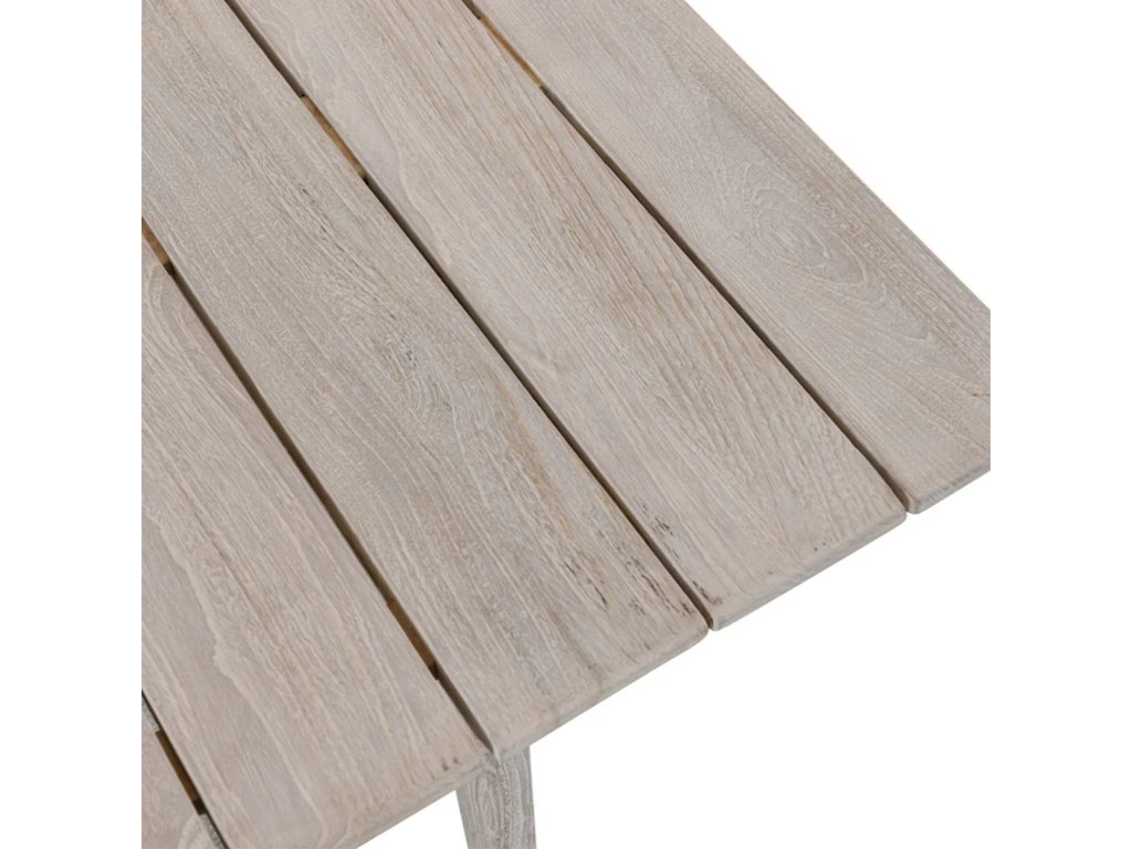 Dawn Outdoor Rectangle Coffee Table - Gray - image 3