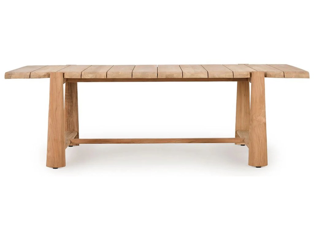 Aston Outdoor Rectangle Dining Table - Natural - main image