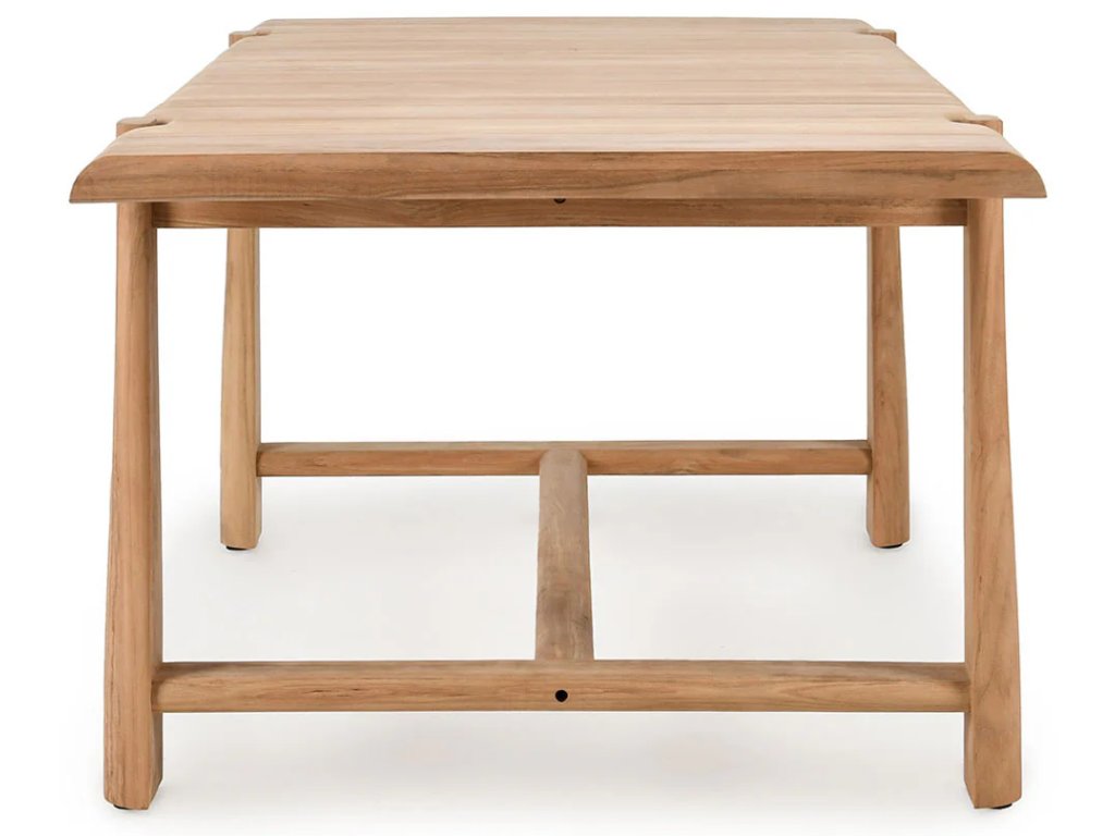 Aston Outdoor Rectangle Dining Table - Natural - image 2