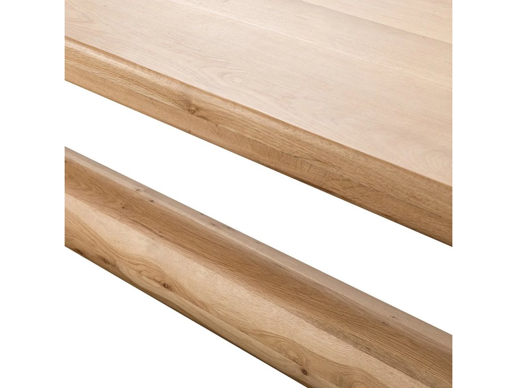 Foundation Solid Wood Rectangle Gathering Table - Light Oak - image 4