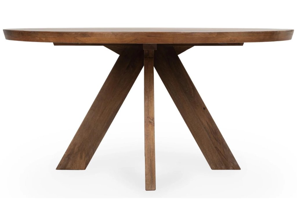 Rodrigo Round Dining Table - Hickory Brown - image 4