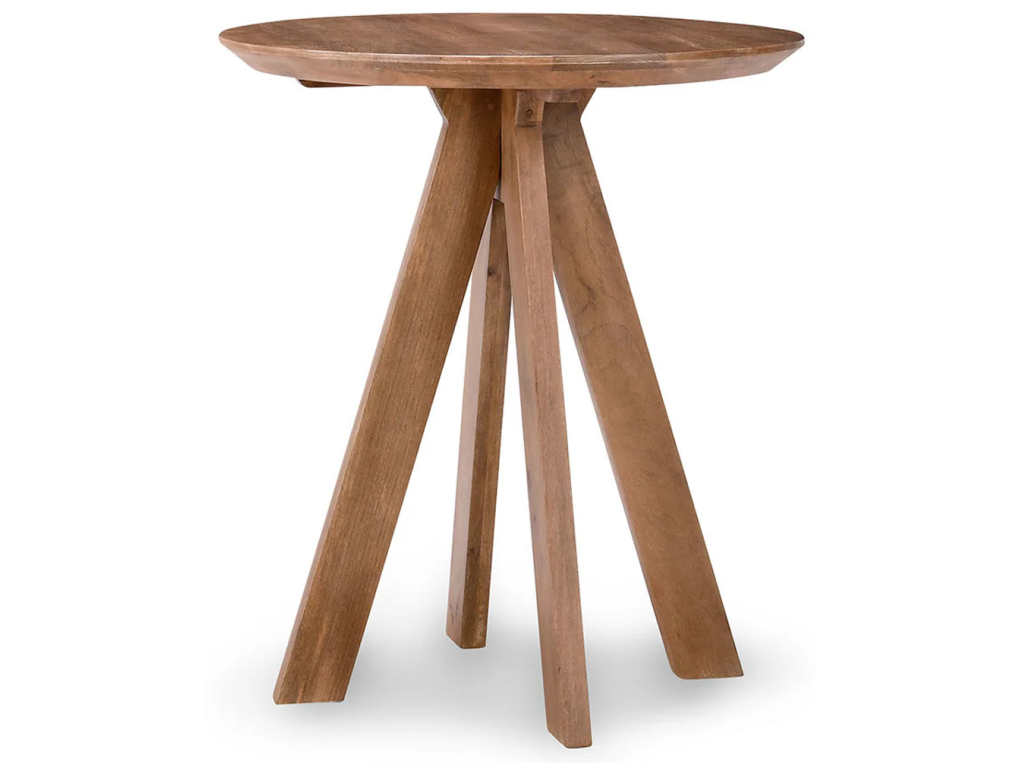 Rodrigo Solid Wood Round Counter Table - main image