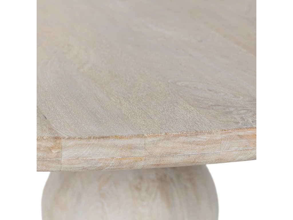 Hera Solid Wood Round Dining Table - image 1