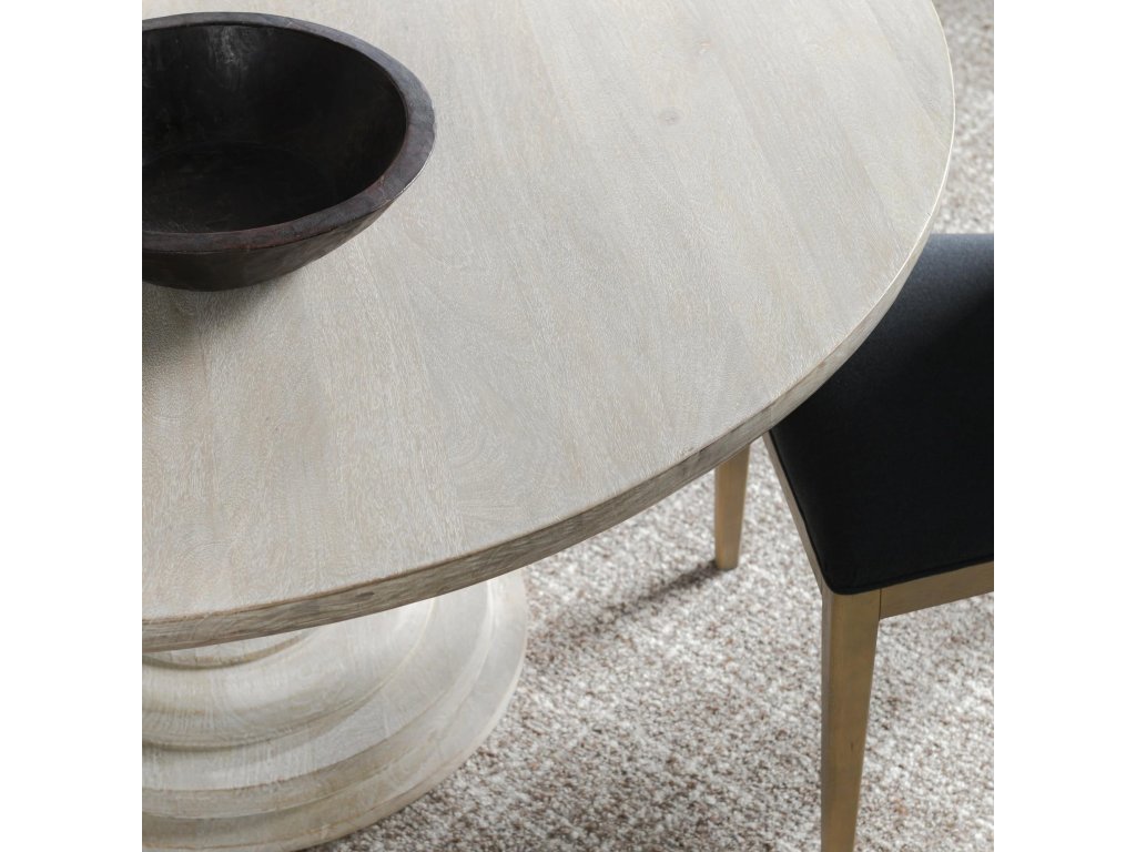 Hera Solid Wood Round Dining Table - image 4