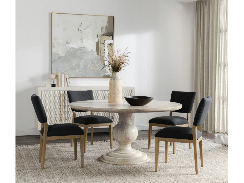 Hera Solid Wood Round Dining Table - image 5