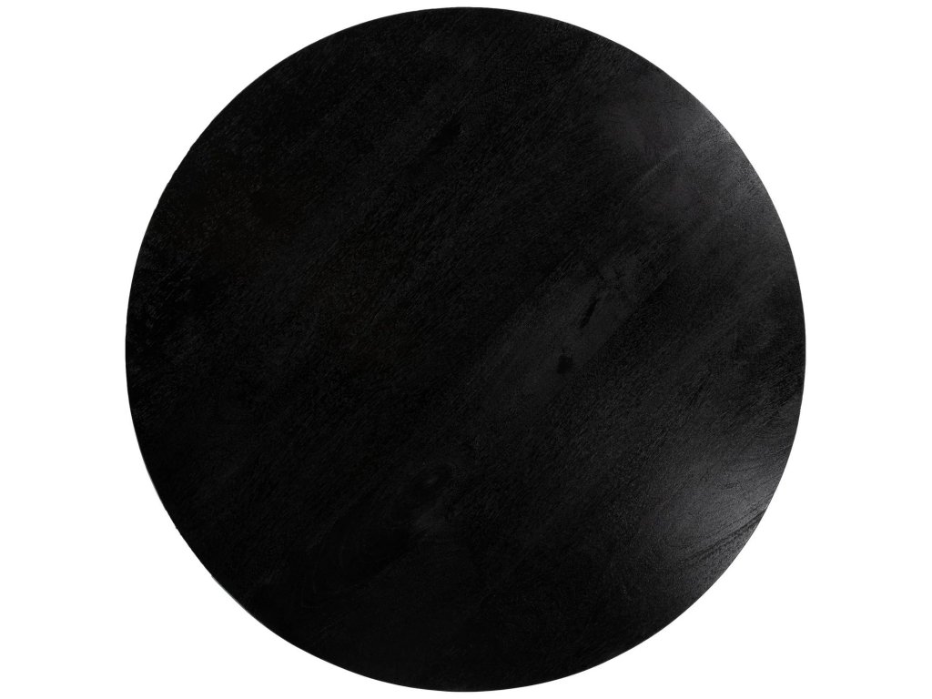 Rodrigo Solid Wood Round Counter Table - Black - image 1