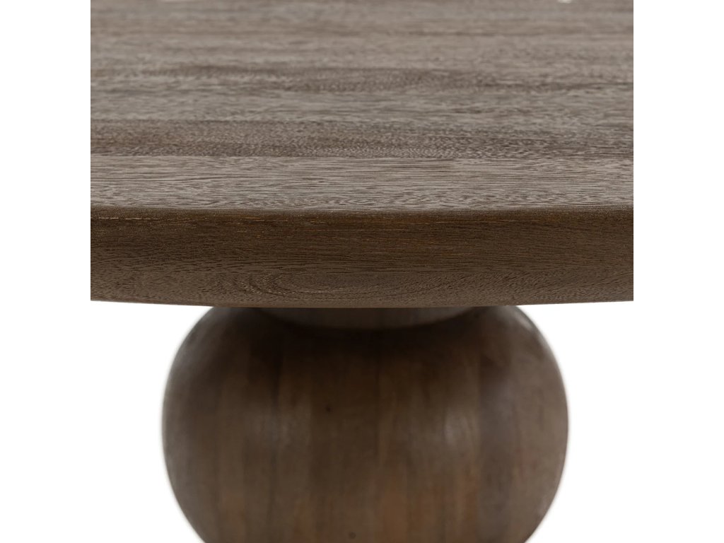 Hera Solid Wood Dining Table - Pecan Brown - 60" - image 3