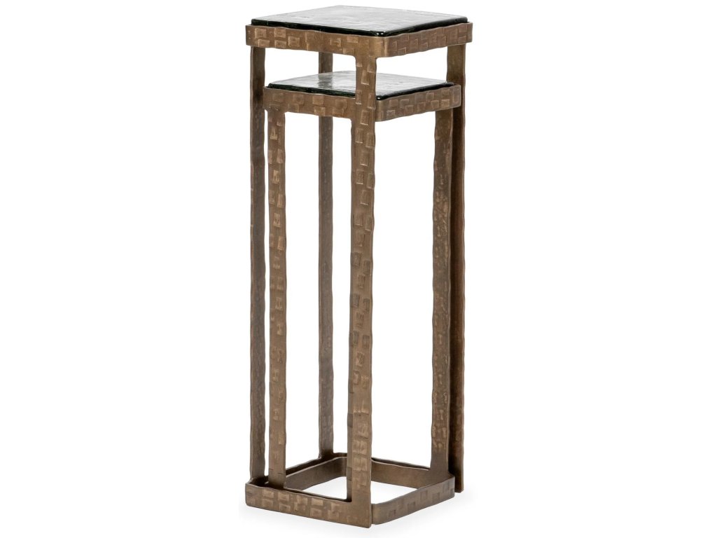 Gillian Nesting Accent Tables - Brass - main image