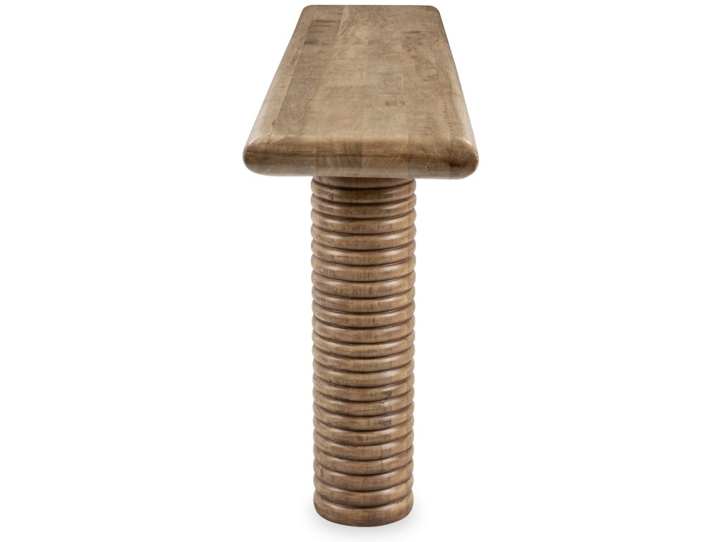 Ilaria Reclaimed Wood Rectangle Console Table - Sand Washed - main image