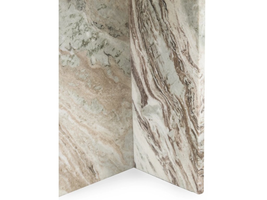 Bexly Marble Square End Table - Rusty Gray - image 4