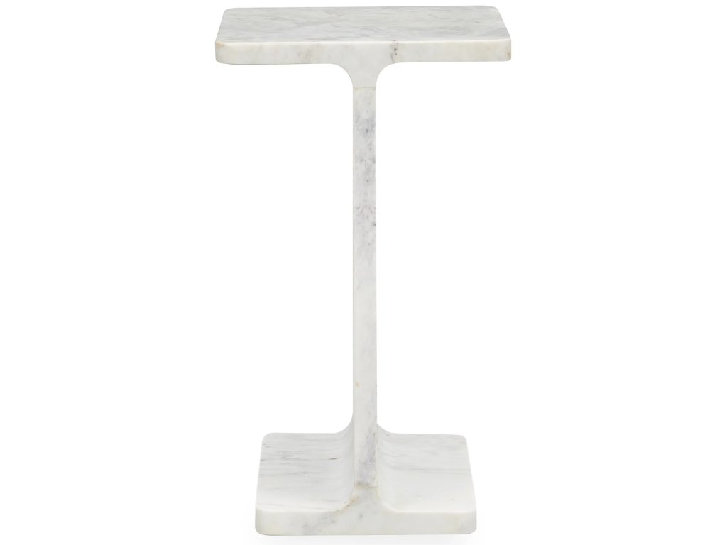 Delaney Marble Rectangle Accent Table - image 2