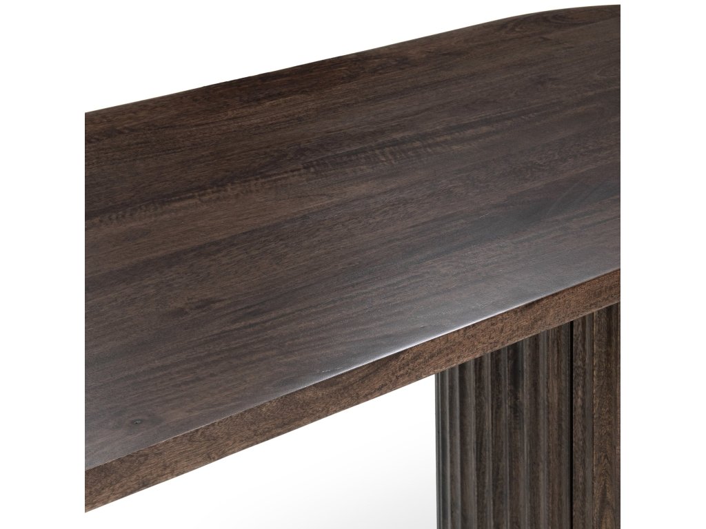 Redford Solid Wood Desk - Kona Brown - image 2