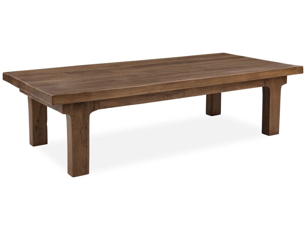 Carmel Reclaimed Wood Rectangle Coffee Table - Earthy Terra - main image