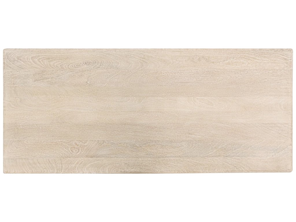 Adir Solid Wood Desk - Cream - image 3