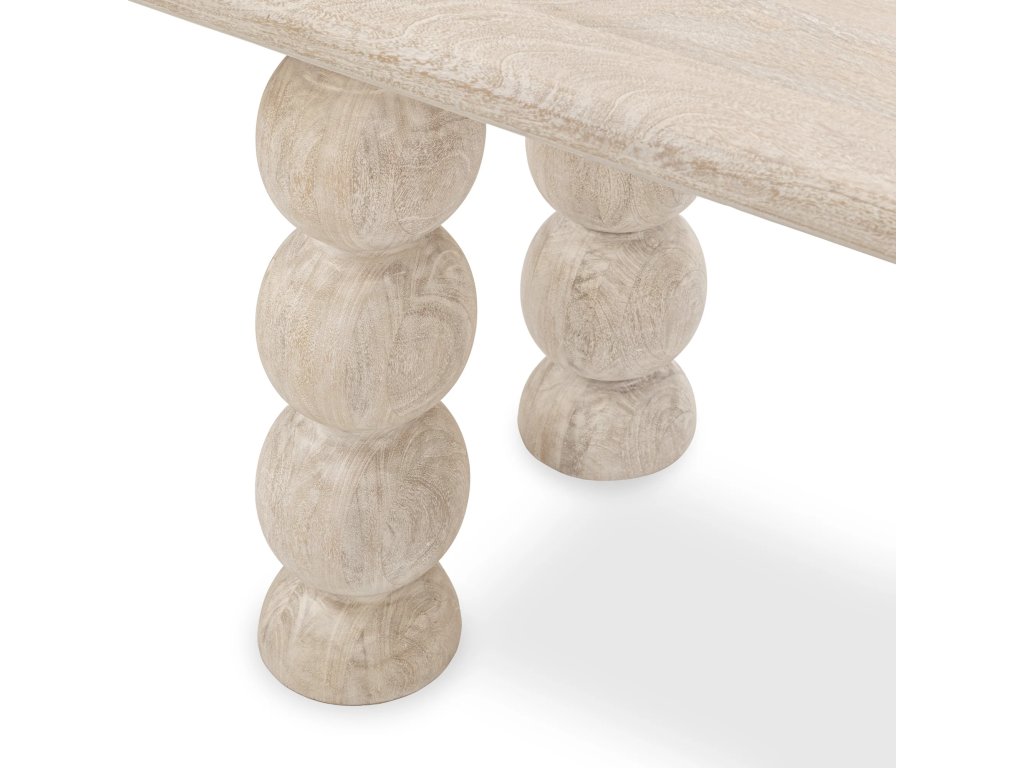 Adir Solid Wood Desk - Cream - image 5
