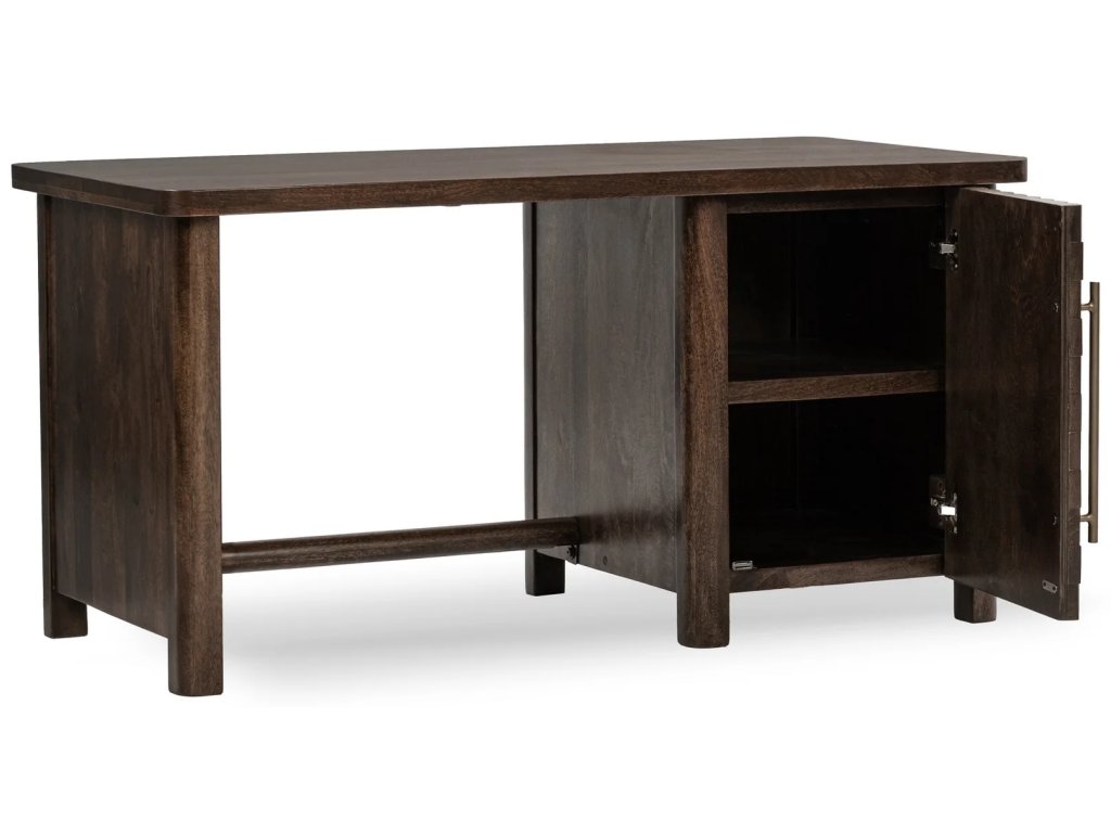 Norwood Solid Wood Desk - Bark Brown - main image