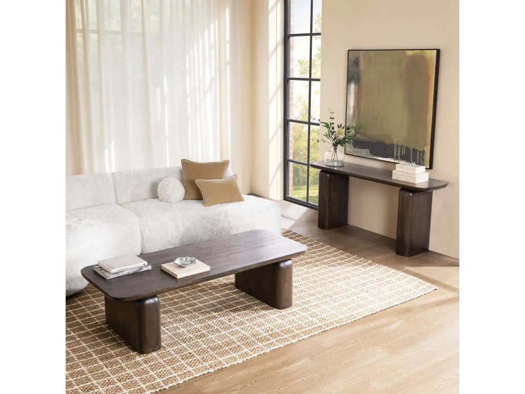 Milan Console Table - Truffle Roast - image 6