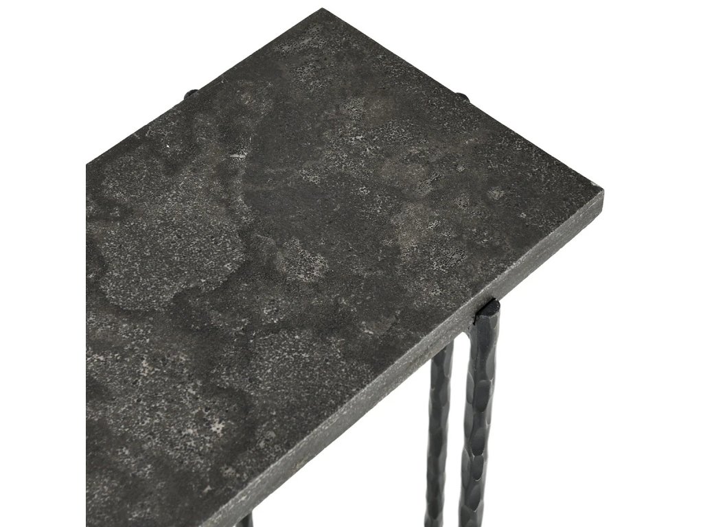 Echo Blue Stone Rectangle Console Table - image 2