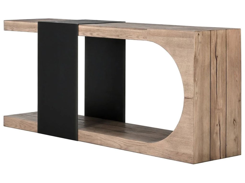 Danica Solid Wood Rectangle Console Table - image 1