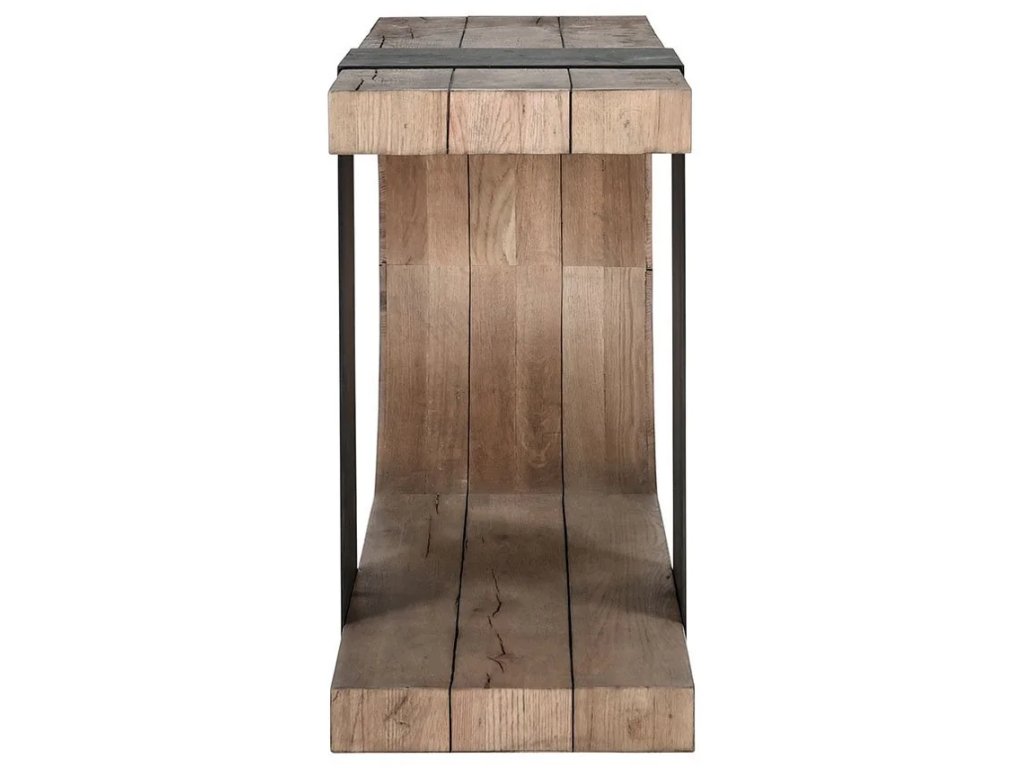 Danica Solid Wood Rectangle Console Table - image 2