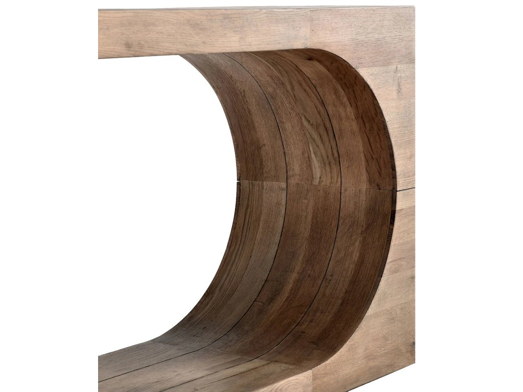 Danica Solid Wood Rectangle Console Table - image 5