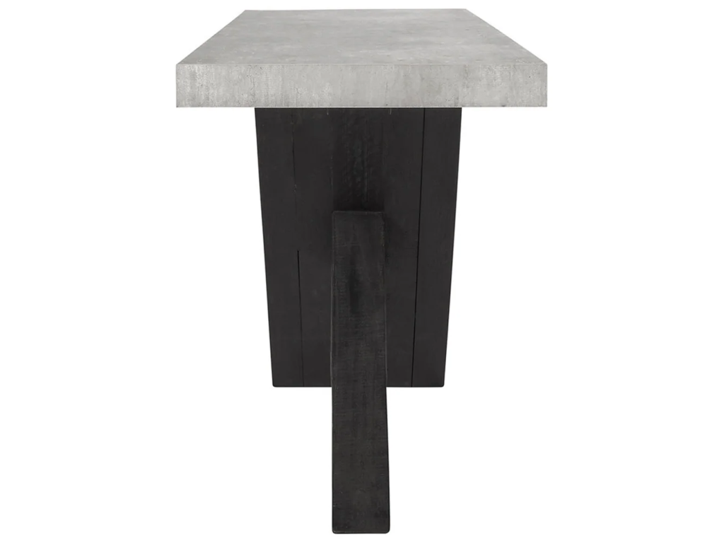 Durant Solid Wood Rectangle Console Table - image 2