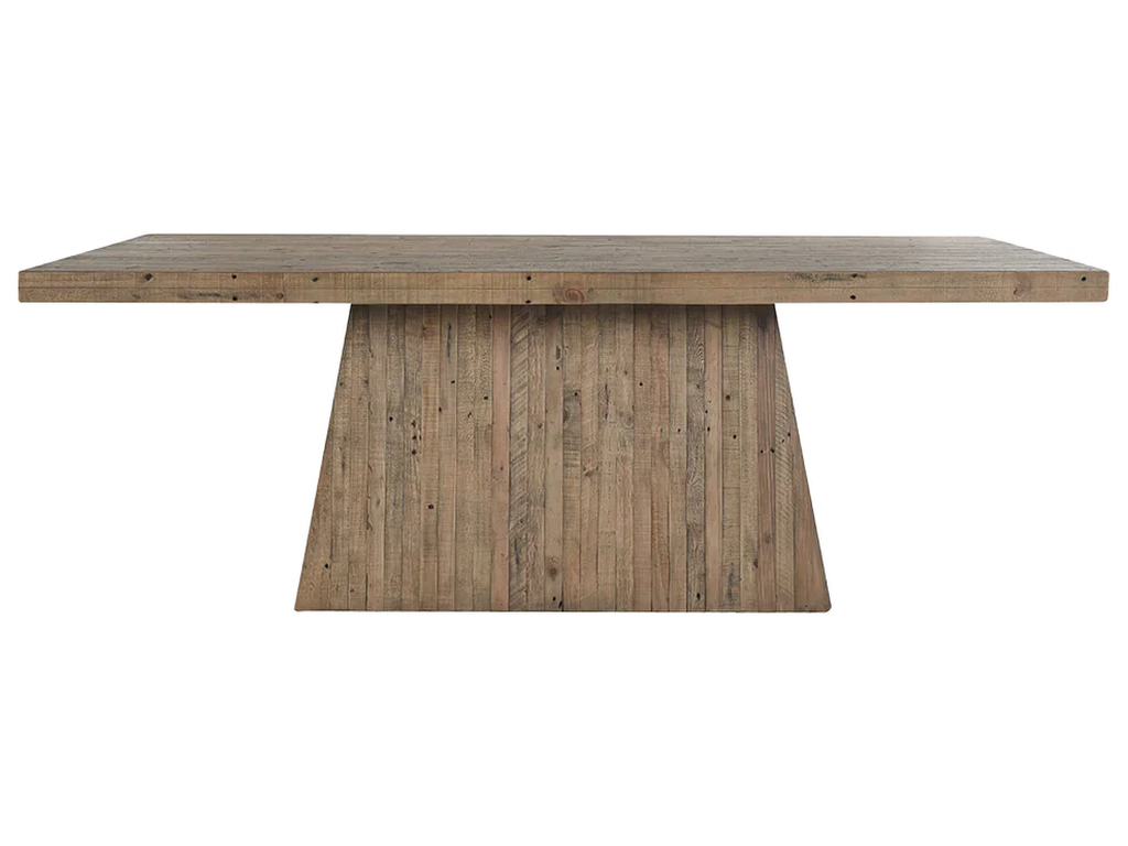 Montana Solid Wood Rectangle Dining Table - Natural - main image