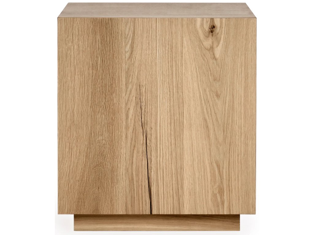 Layne Solid Wood Square End Table - True Natural - image 1