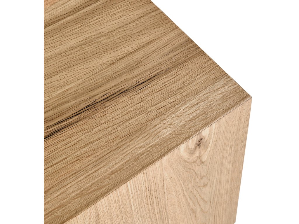 Layne Solid Wood Square End Table - True Natural - image 2