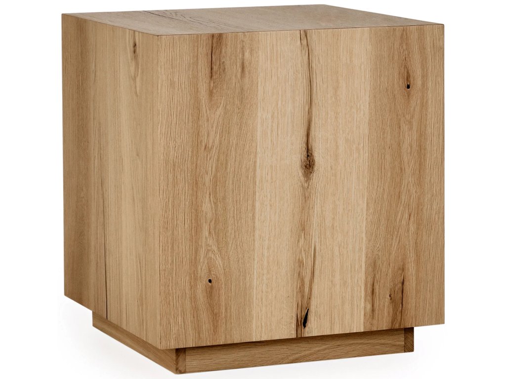 Layne Solid Wood Square End Table - True Natural - main image