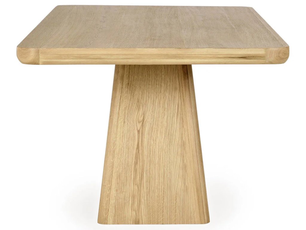 Orlando Solid Wood Rectangle Dining Table - True Natural - image 2