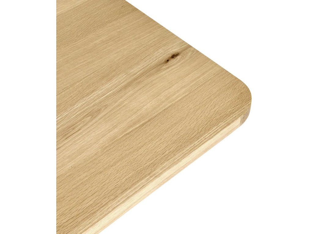 Orlando Solid Wood Rectangle Dining Table - True Natural - image 3