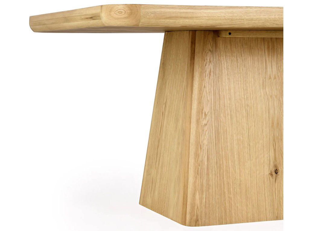 Orlando Solid Wood Rectangle Dining Table - True Natural - image 4