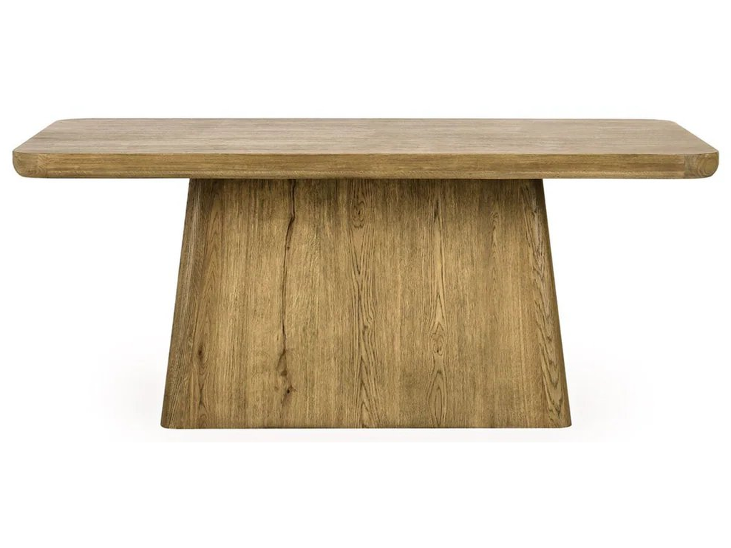 Orlando 71" Solid Wood Rectangle Dining Table - Light Brown - main image