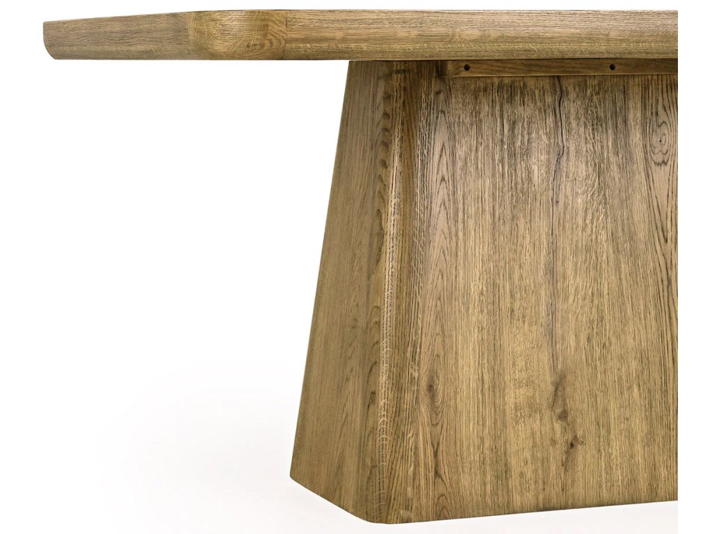 Orlando 71" Solid Wood Rectangle Dining Table - Light Brown - image 2