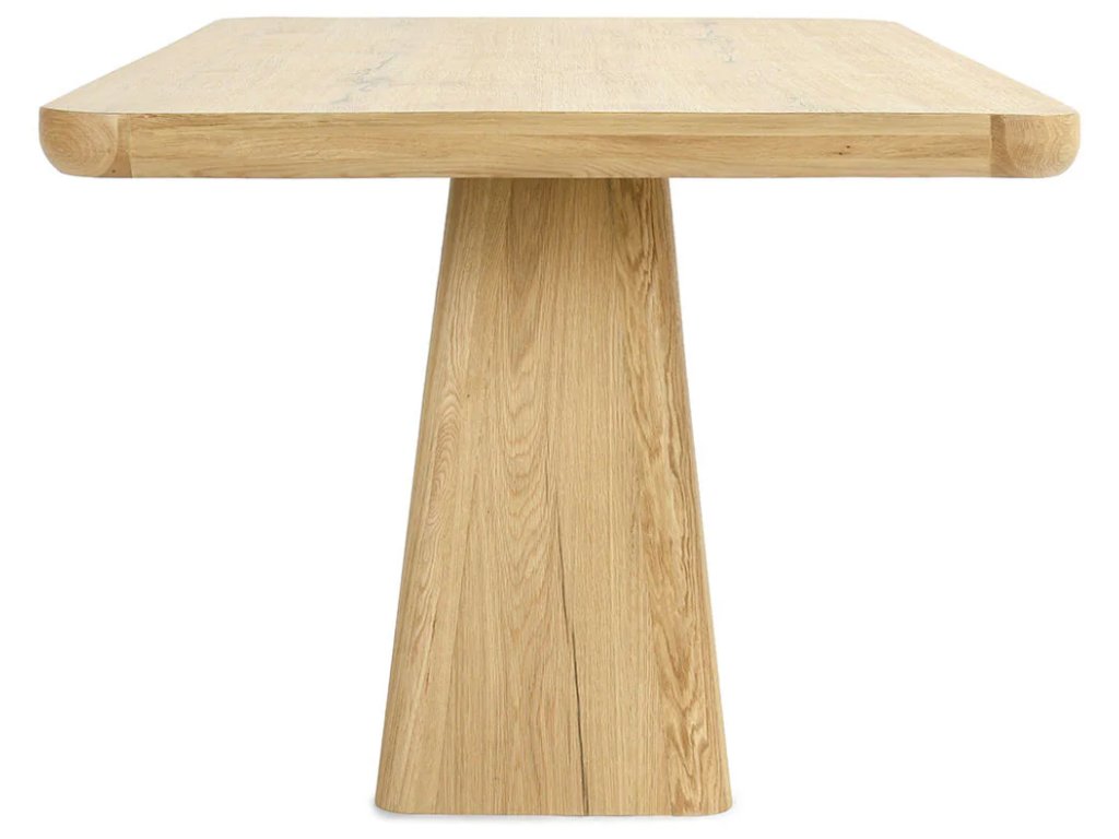 Orlando 71" Solid Wood Rectangle Dining Table - True Natural - image 2