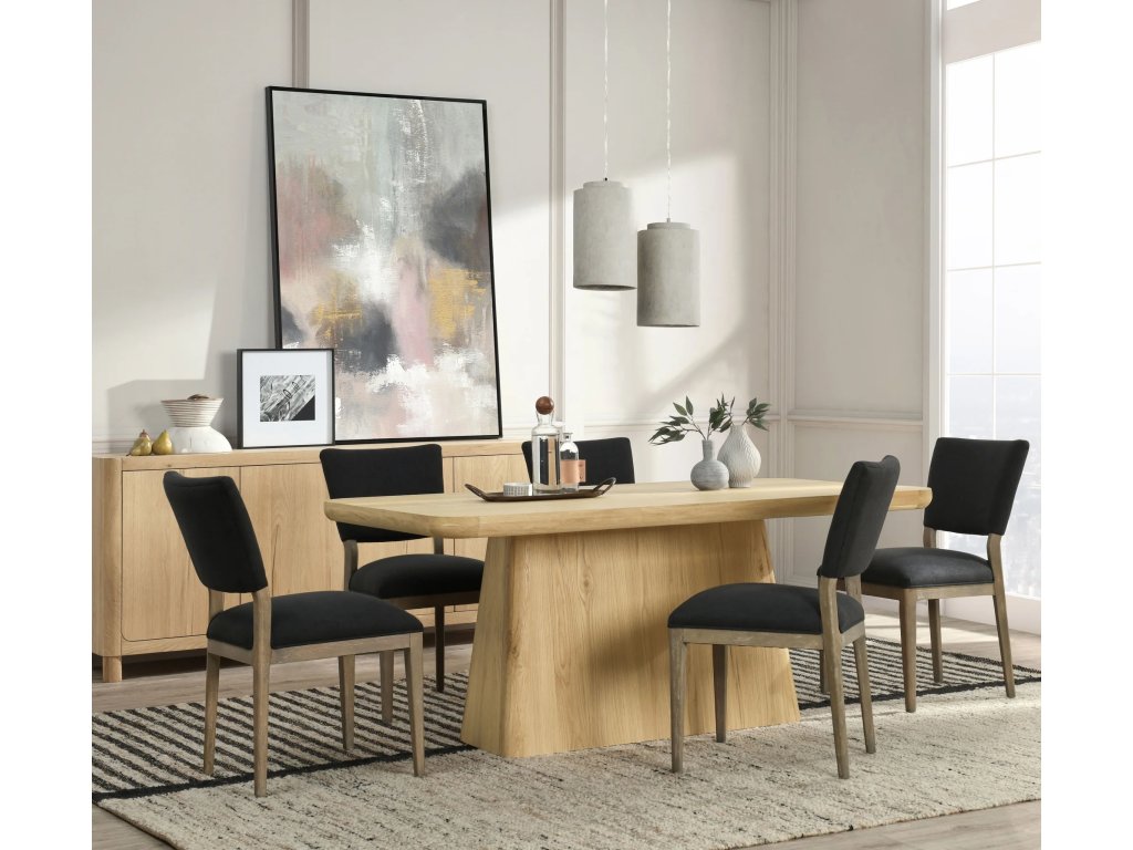 Orlando 71" Solid Wood Rectangle Dining Table - True Natural - image 5