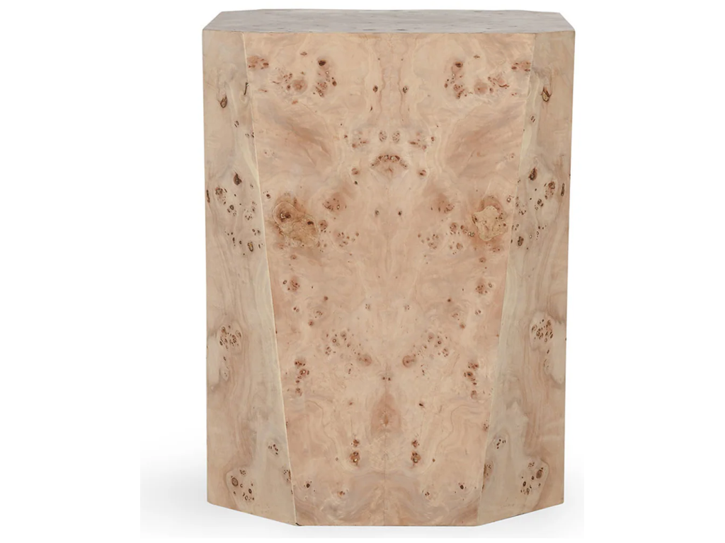 Avena Solid Wood Square End Table - Natural - image 1