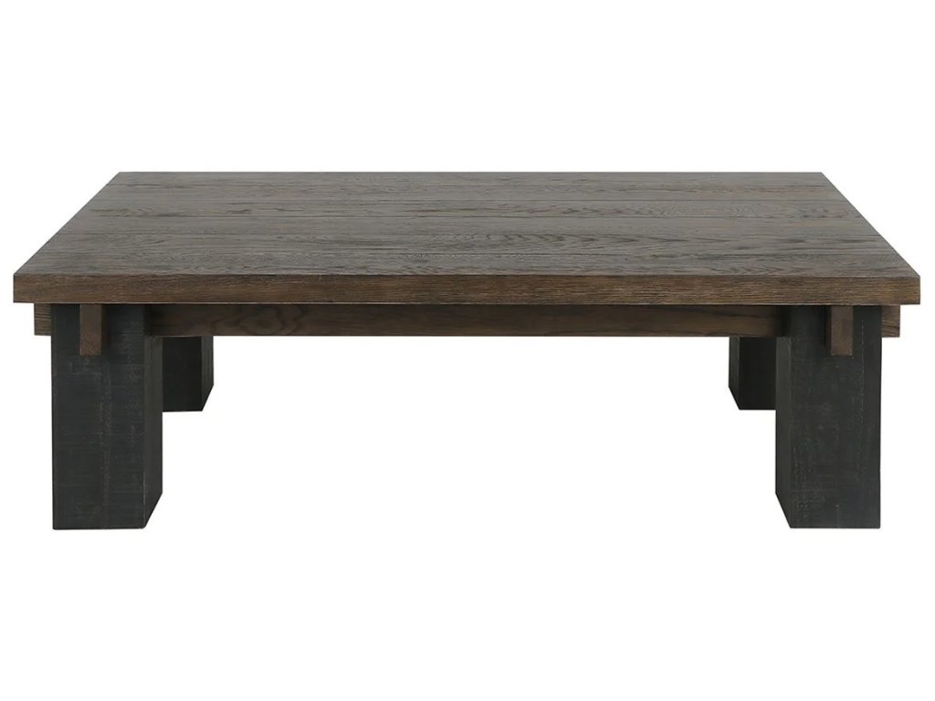 Duncan Solid Wood Rectangle Coffee Table - image 1